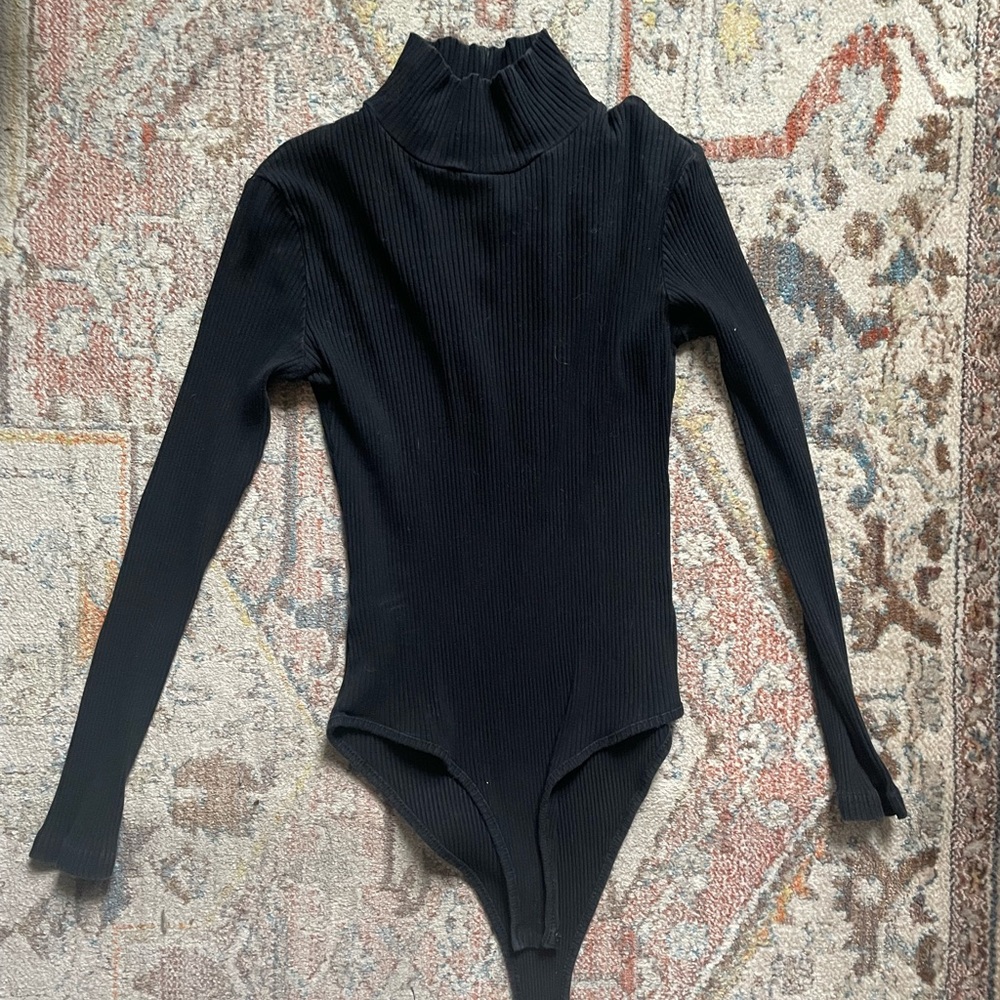 Turtle neck body suit